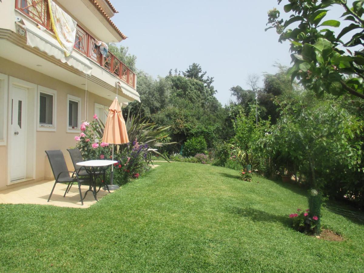 Villa Verde Apart-Hotel Néa Mákri المظهر الخارجي الصورة